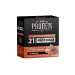 Wild Protein Pro Chocolate Avellana, caja de 4 barras de proteína de 60 g